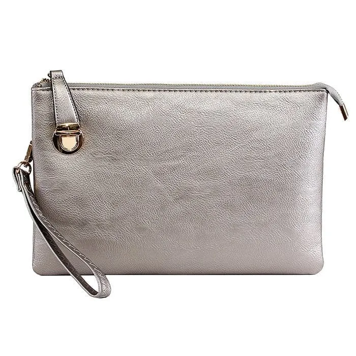 0714 Designer Inspired Fashion Clutch/Crossbody Bag