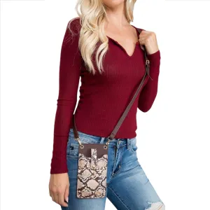 BG377X284 Wallet/Cellphone Crossbody Bag