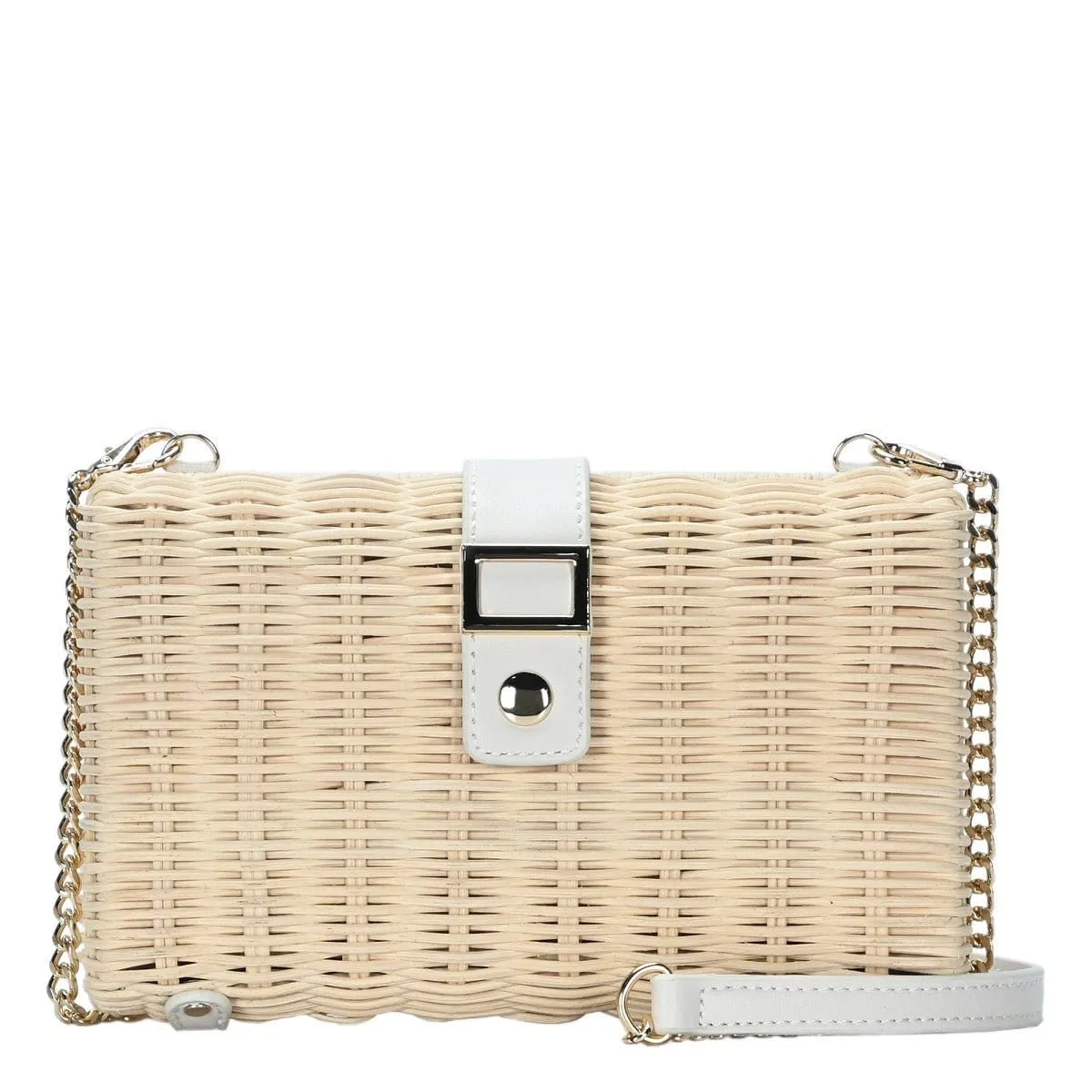 BGT4554 Rattan Crossbody Bag