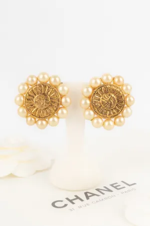 Boucles d'oreilles astres Chanel