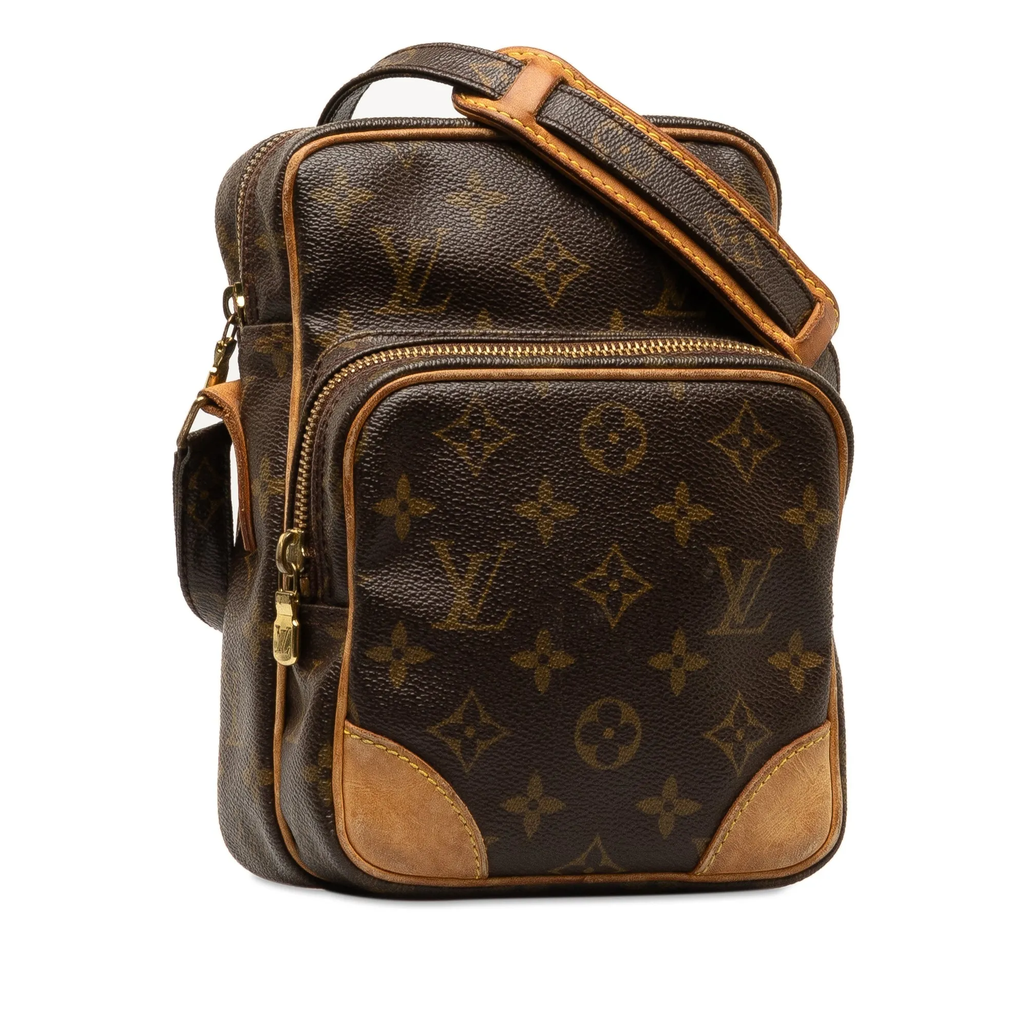 Brown Louis Vuitton Monogram Amazone Crossbody Bag