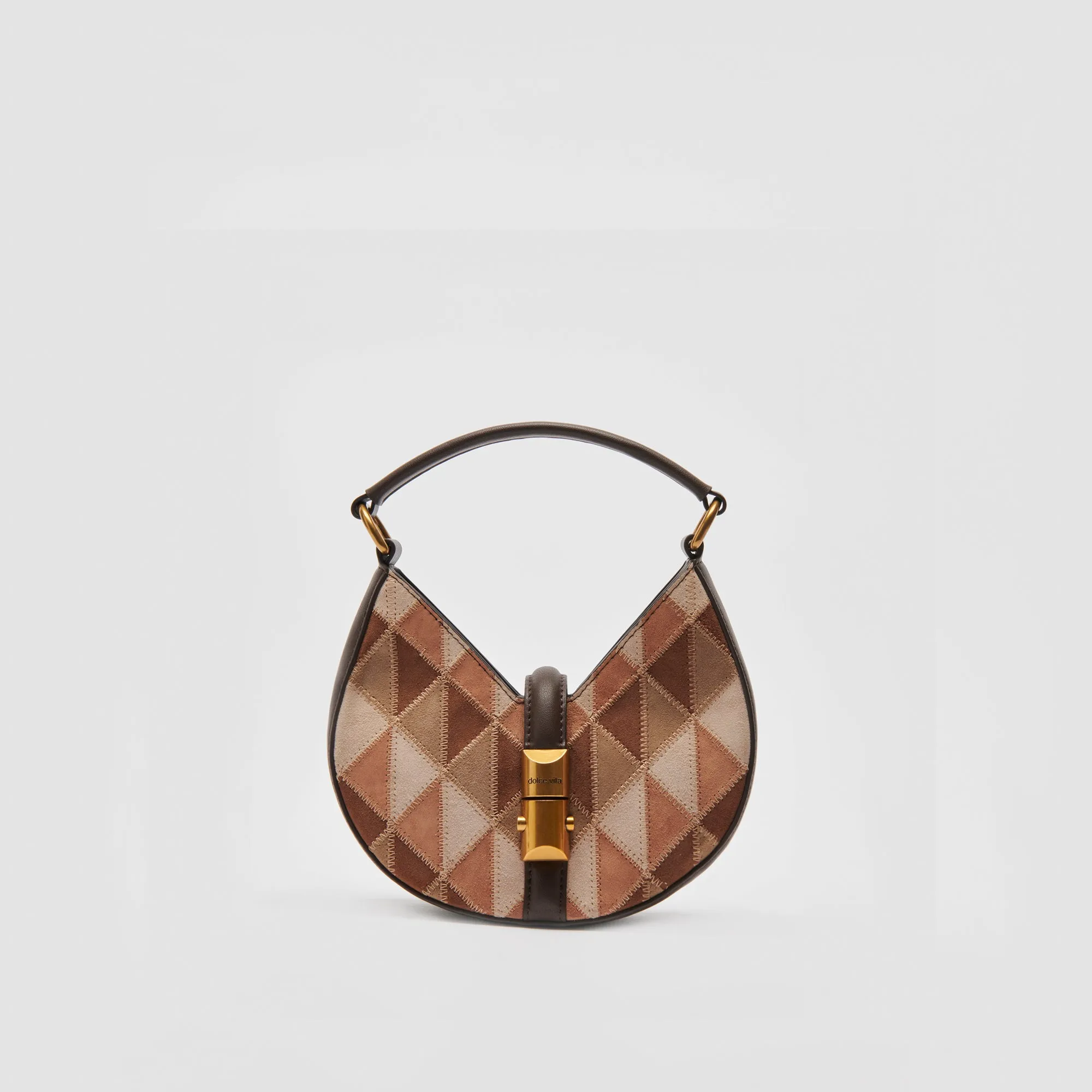 CAMI CROSSBODY HICKORY PATCHWORK - re:vita