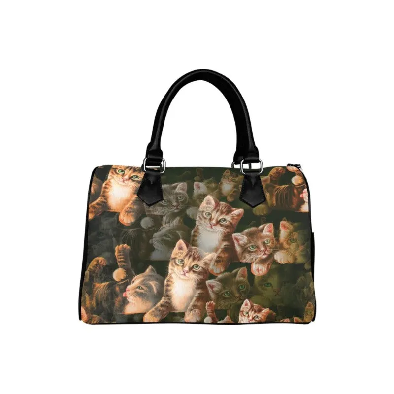 Cat Print Handbag