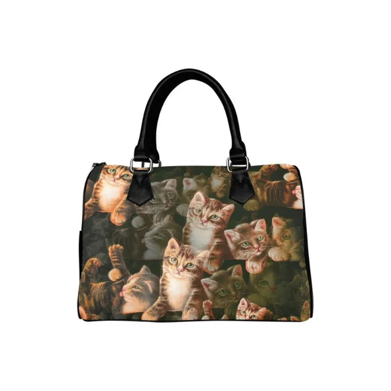 Cat Print Handbag