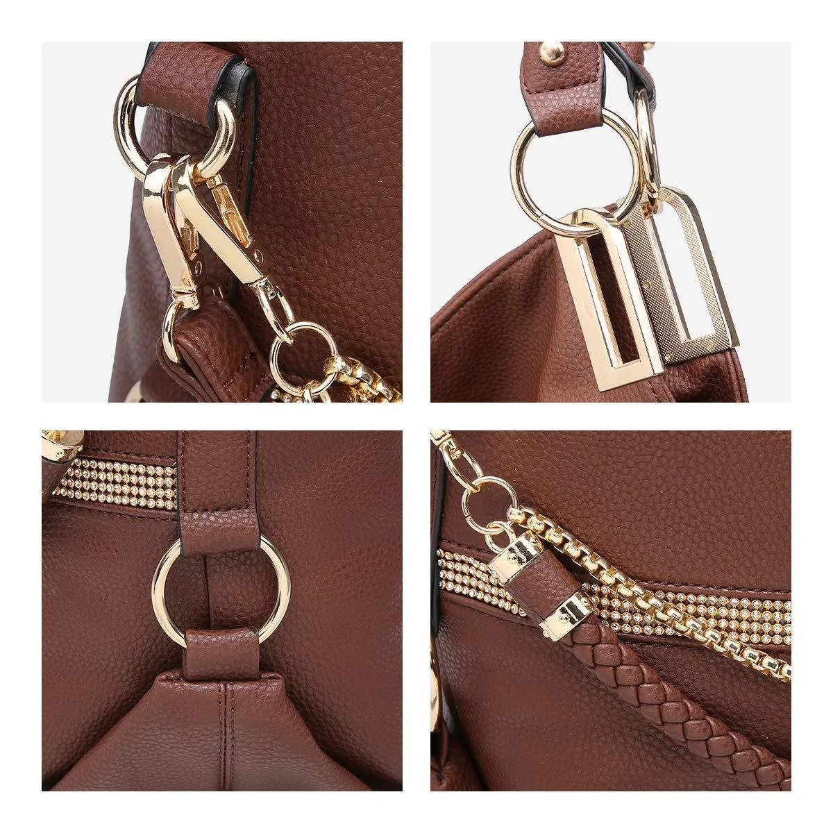 Classic Chain Large Hobo Handbag