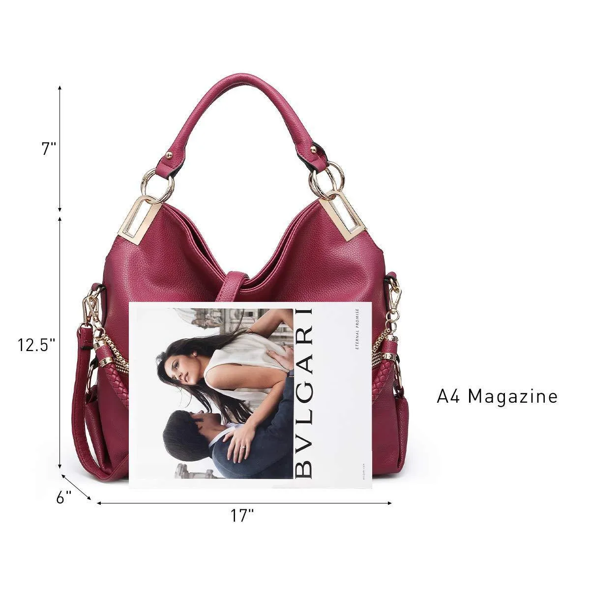 Classic Chain Large Hobo Handbag