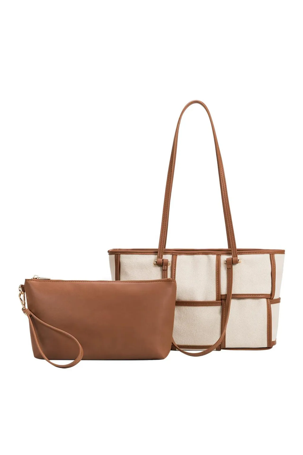 Delany Saddle Recycled Vegan Tote Bag