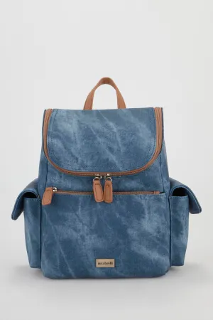 Denim Look Backpack