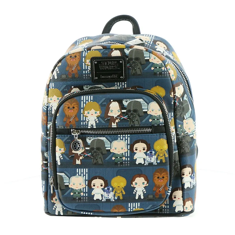 Disney Star Wars A New Hope Chibi Characters Mini Backpack