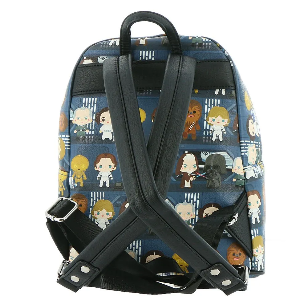 Disney Star Wars A New Hope Chibi Characters Mini Backpack