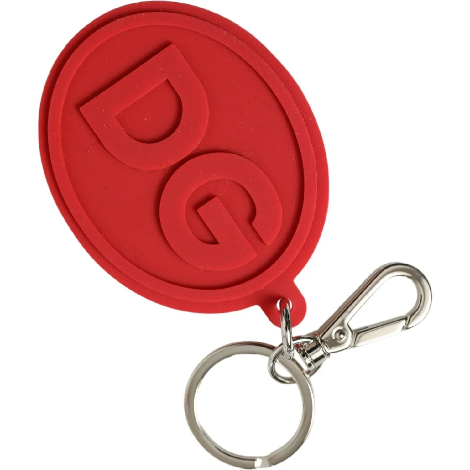 Dolce & Gabbana Elegant Red Trifold Key Holder Case