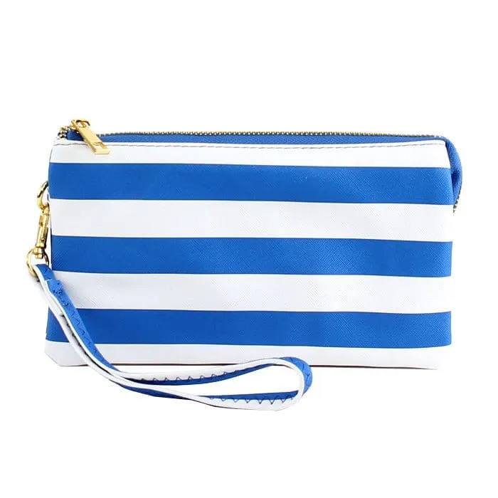 F7013-59 Monogrammable Clutch/Crossbody Bag