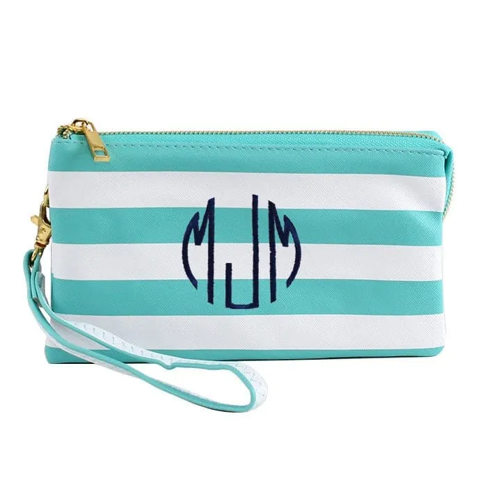 F7013-59 Monogrammable Clutch/Crossbody Bag