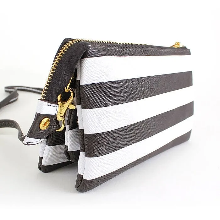 F7013-59 Monogrammable Clutch/Crossbody Bag