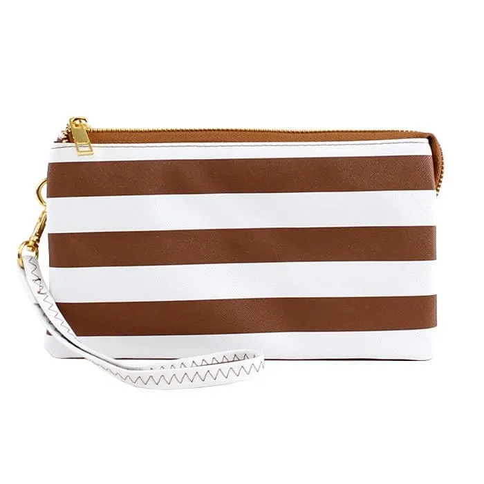 F7013-59 Monogrammable Clutch/Crossbody Bag