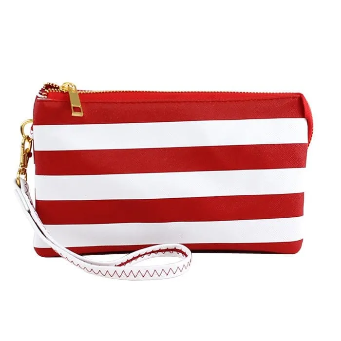 F7013-59 Monogrammable Clutch/Crossbody Bag