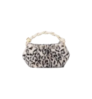 GANNI Leopard Fur Mini Bou Bag