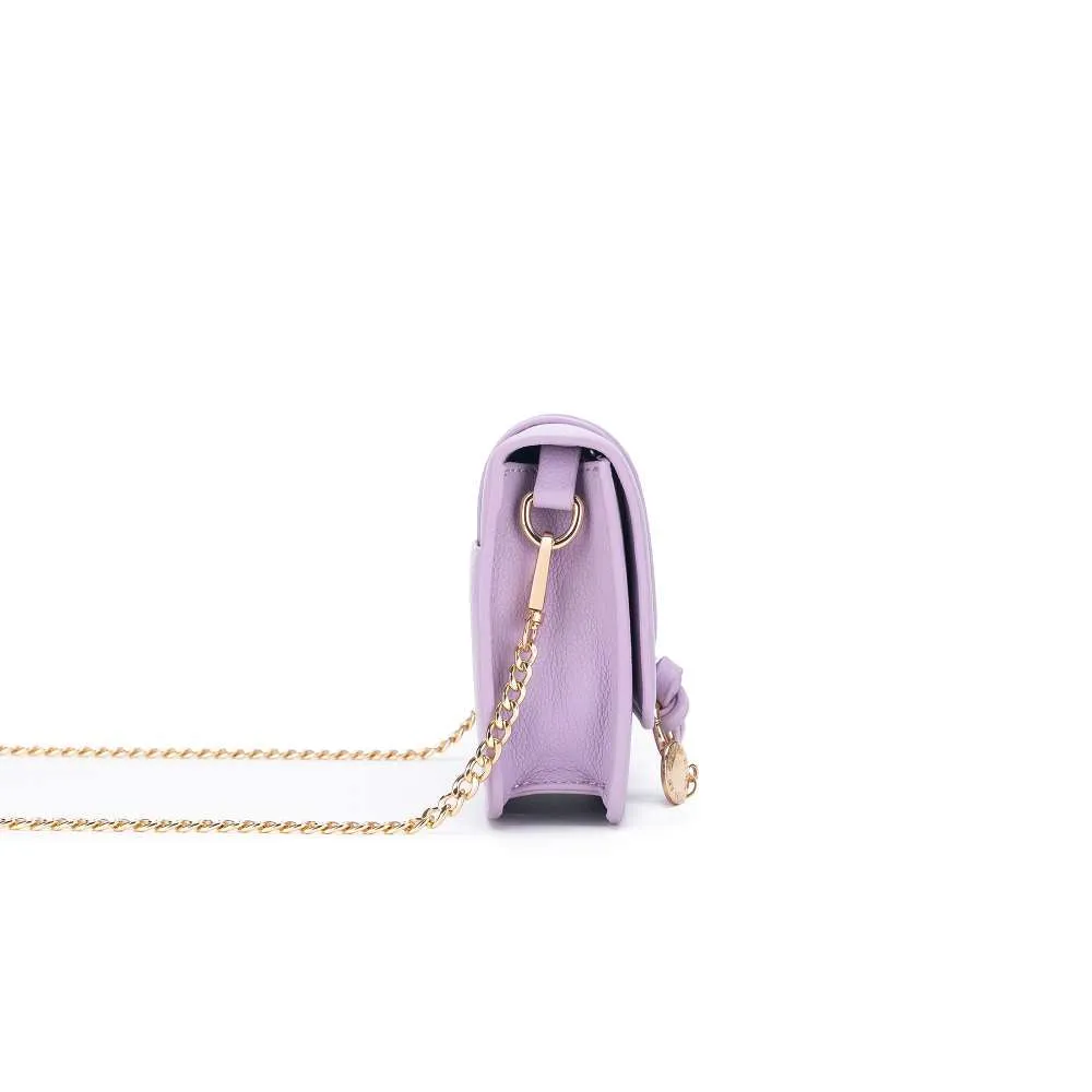 Gigi Lilac Crossbody Bag