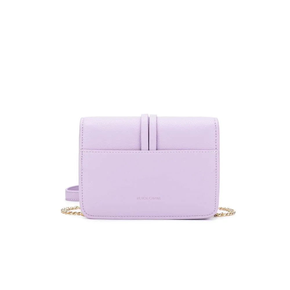 Gigi Lilac Crossbody Bag