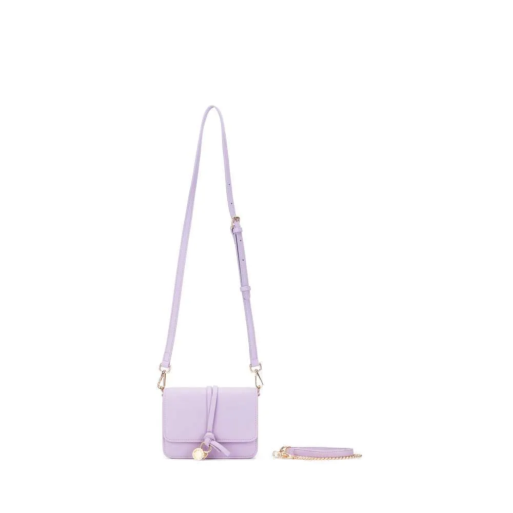 Gigi Lilac Crossbody Bag