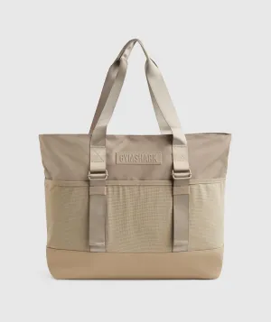 Gymshark Everyday Tote - Cement Brown