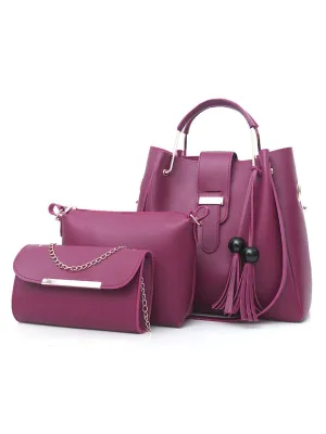 Handbag Fashion Three-Piece Set