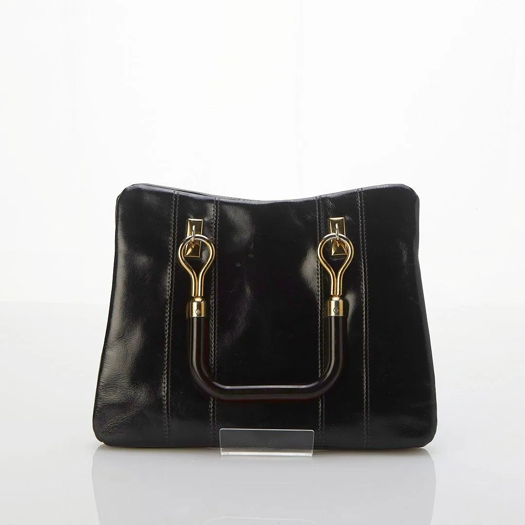 Jane Shilton Leather Black Handbag