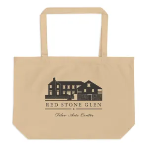 Large organic tote bag