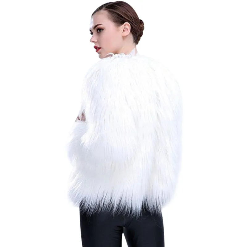 L.E.D Faux Fur Sweater