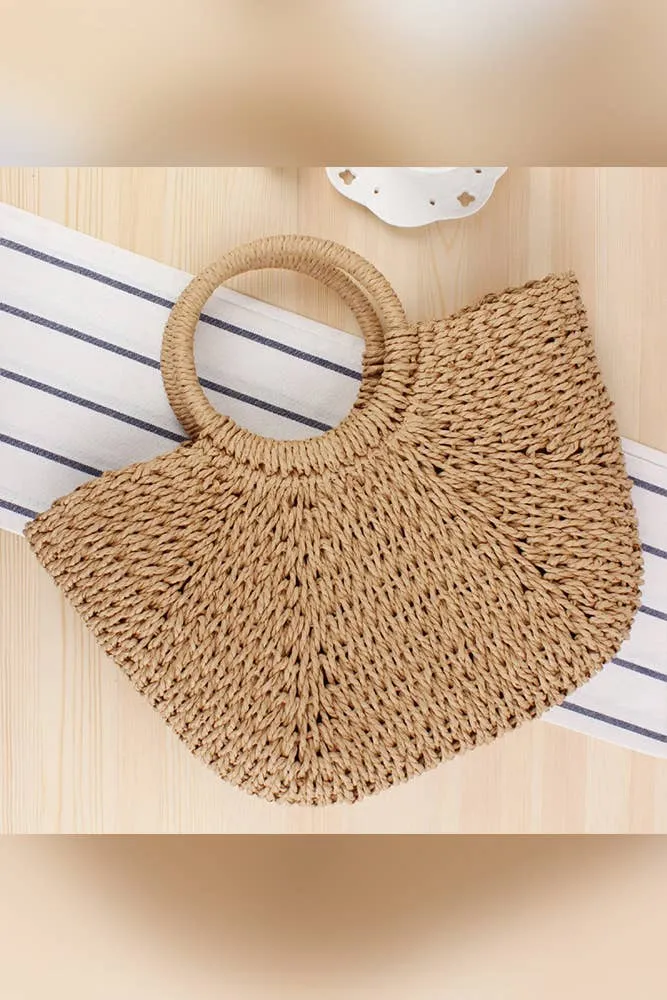 Light Straw Tote