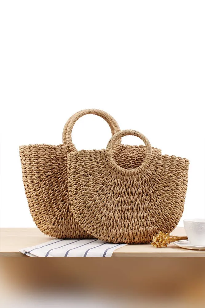 Light Straw Tote