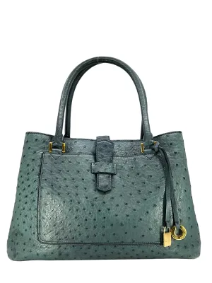 Loro Piana Ostrich Bellevue Tote