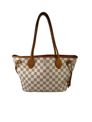 Louis Vuitton damier azur neverfull PM