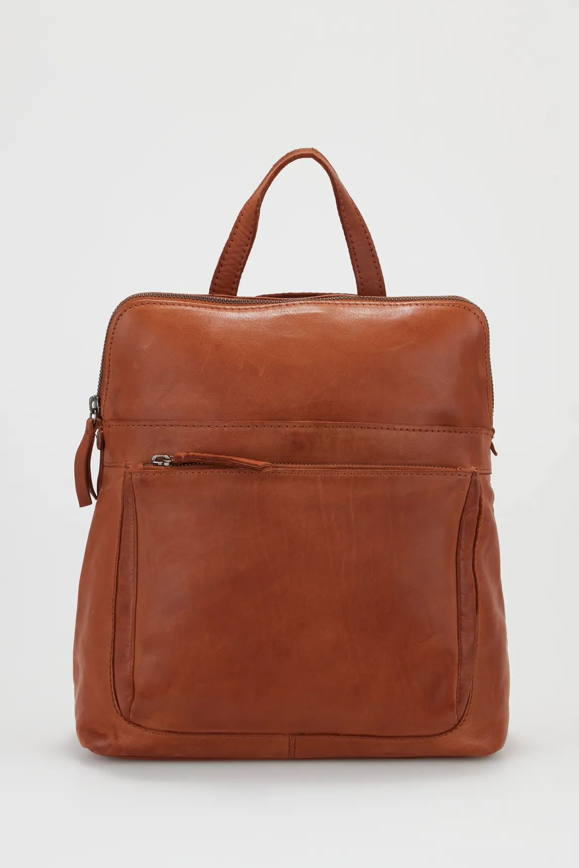 Maya Leather Convertible Backpack