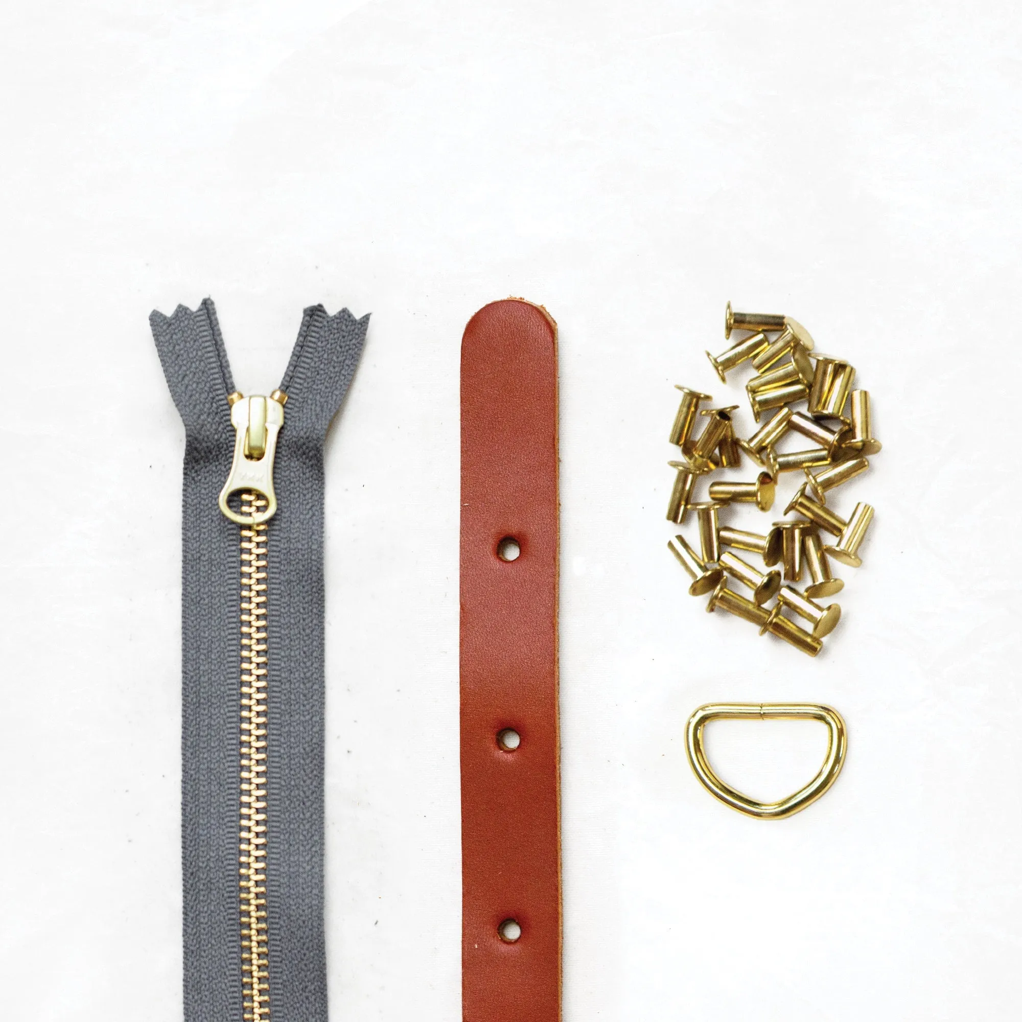 Maywood - Chestnut Leather   Hardware Kit