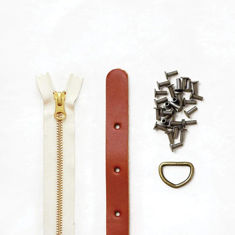 Maywood - Chestnut Leather   Hardware Kit