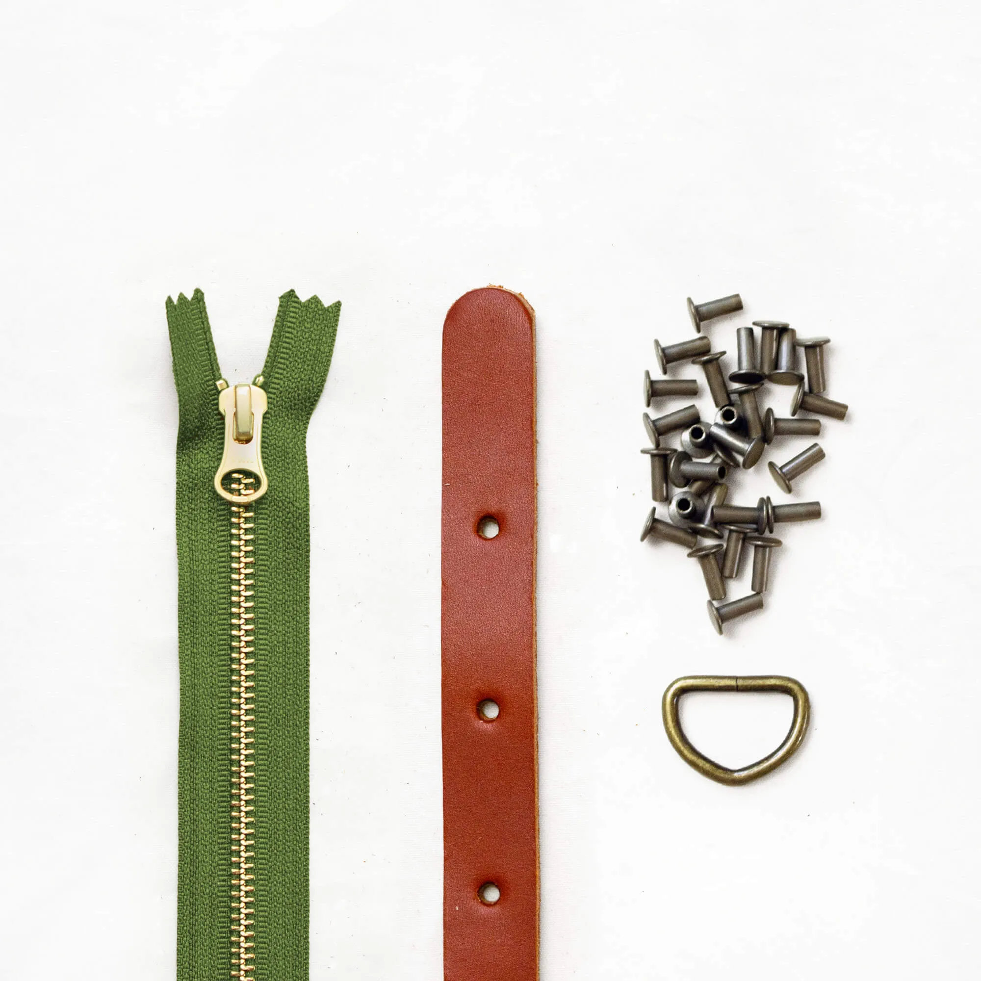 Maywood - Chestnut Leather   Hardware Kit