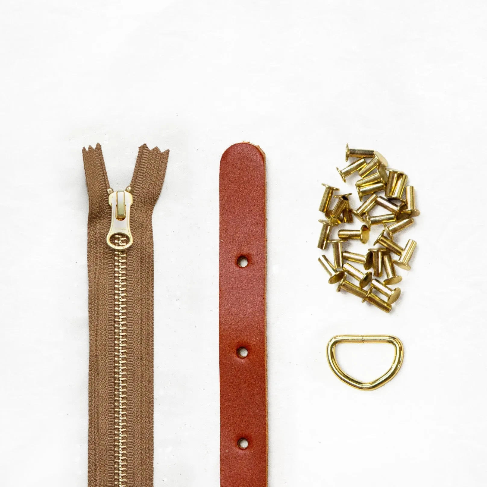 Maywood - Chestnut Leather   Hardware Kit