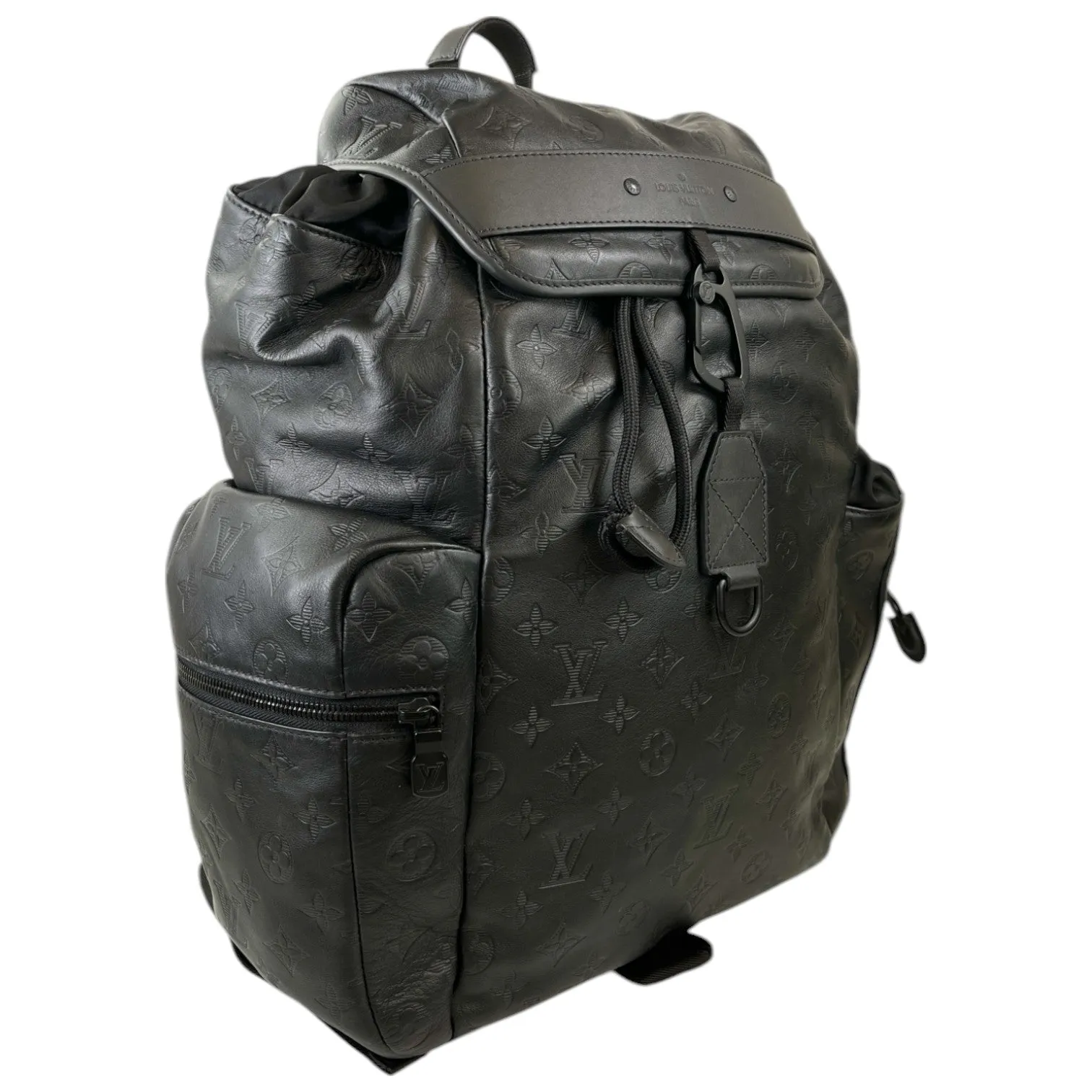 Men's Monogram Shadow Discovery Backpack Black