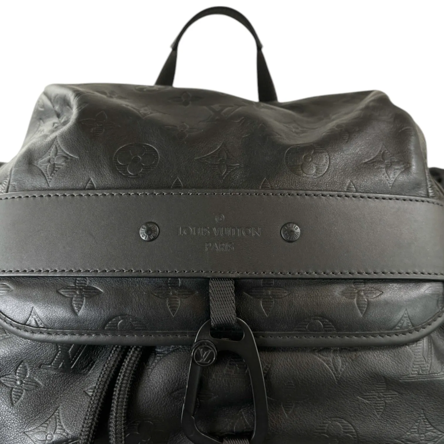 Men's Monogram Shadow Discovery Backpack Black