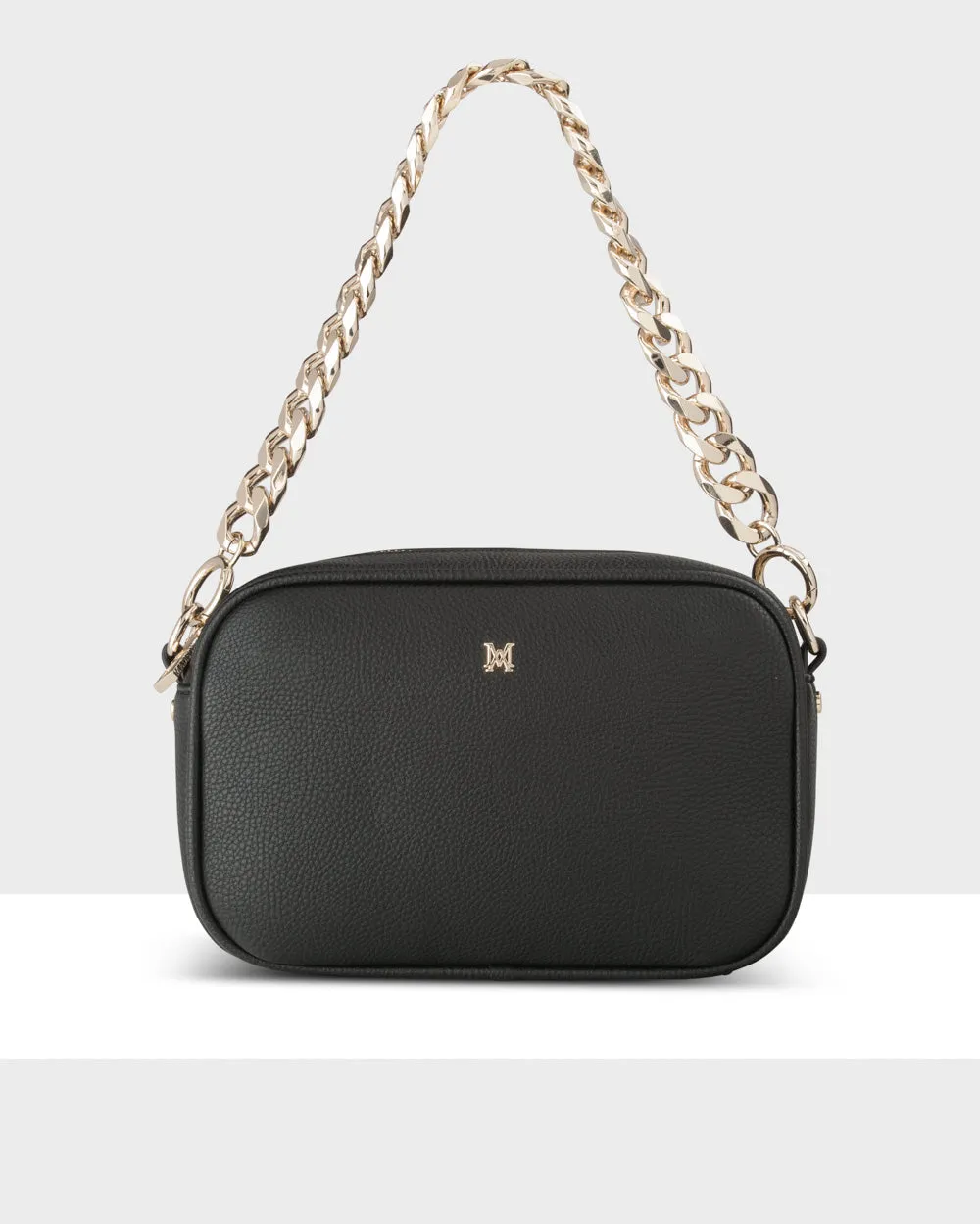 Monica Camera Crossbody Bag   Chunky Chain Strap