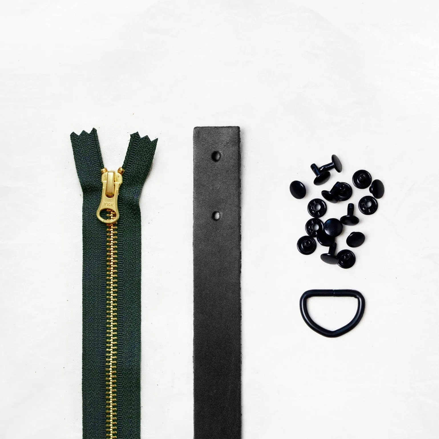 Oberlin Tote - Black Leather   Hardware Kit