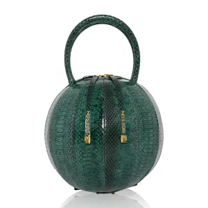 PILO Exotic Cipresso Python Handbag