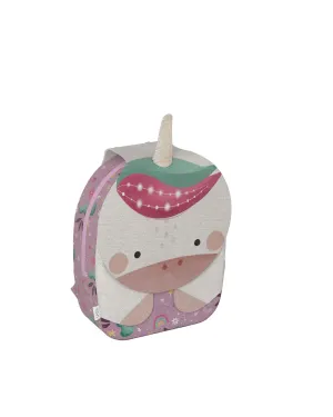 Sassi Cotton A5 Backpack Sparkly The Unicorn