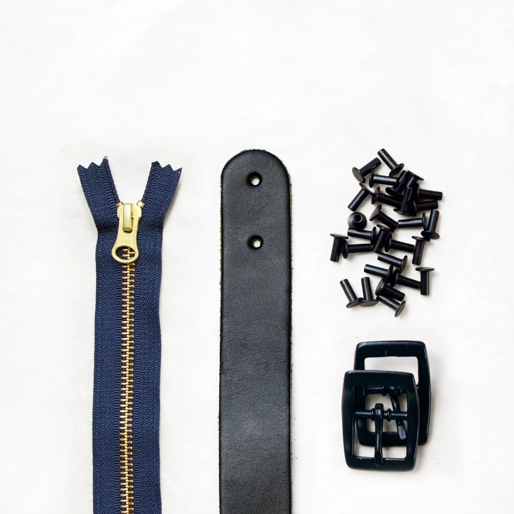 Slabtown - Black Leather   Hardware Kit