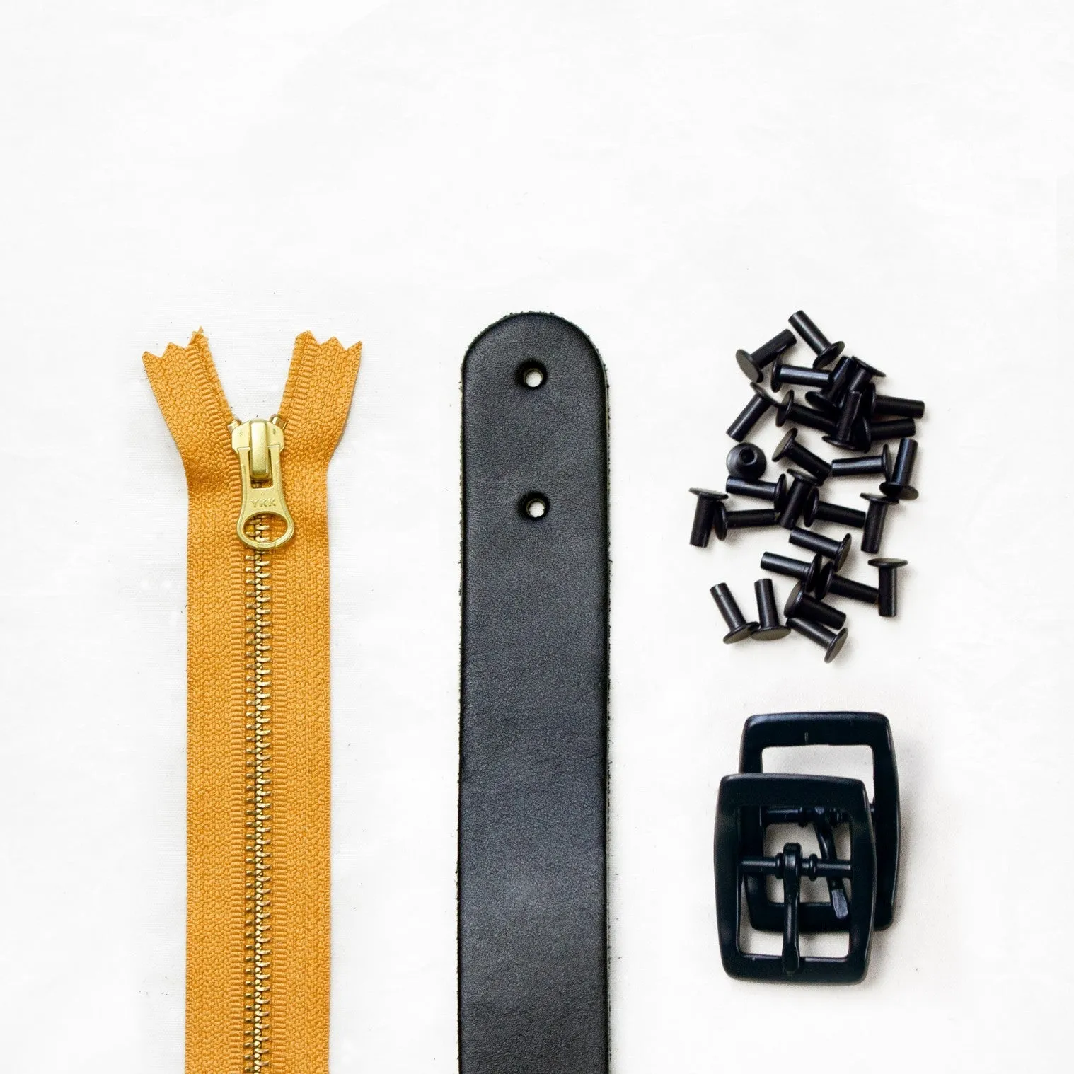 Slabtown - Black Leather   Hardware Kit