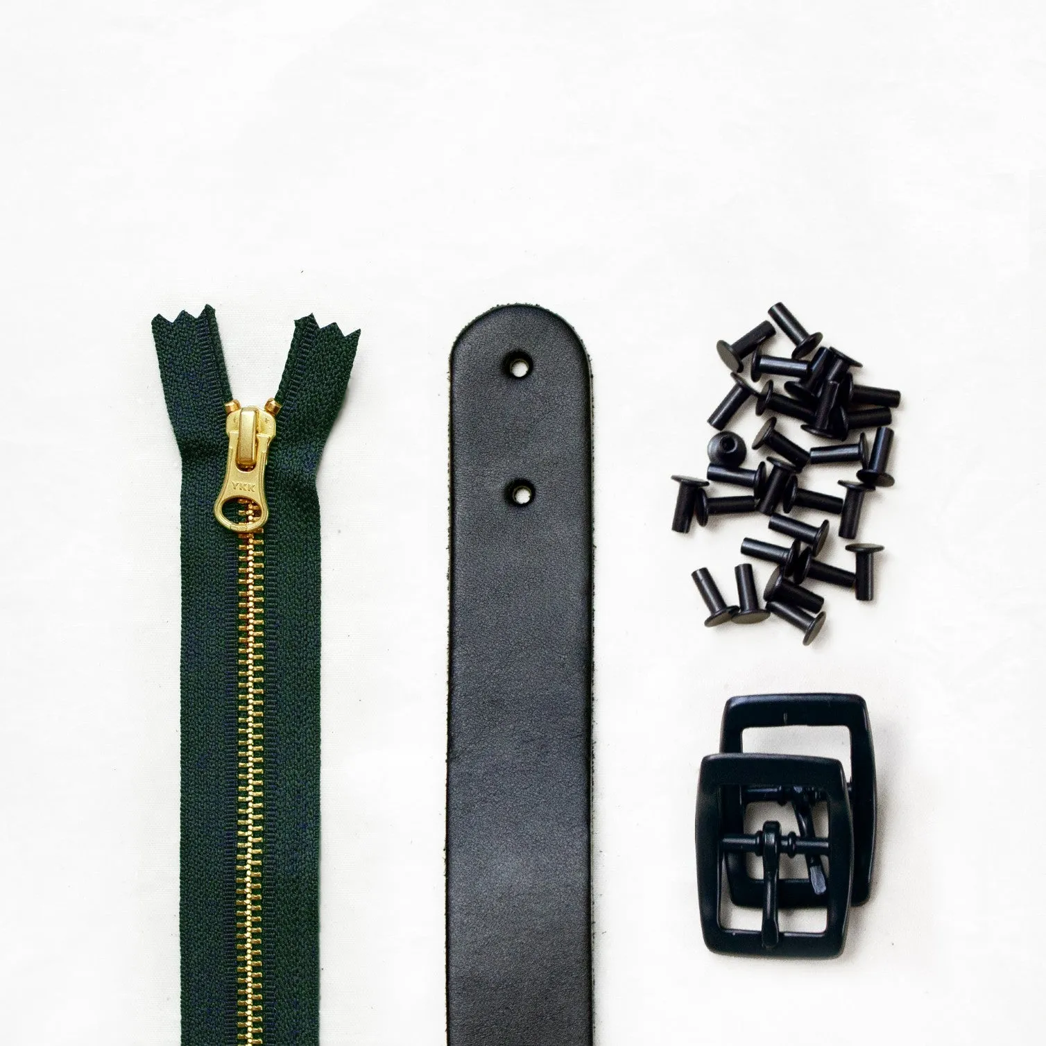 Slabtown - Black Leather   Hardware Kit