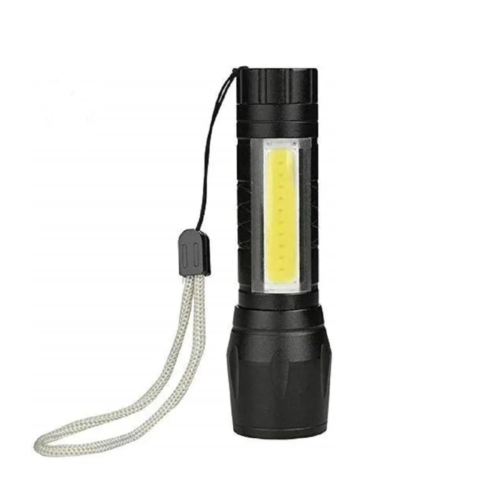 Small Sun Torch with Zoom Option Rechargeable 4 in 1