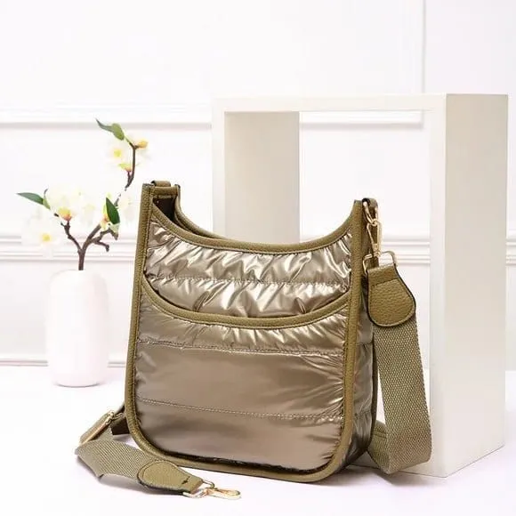 TG10207 Puffer Quilted Crossbody Bag