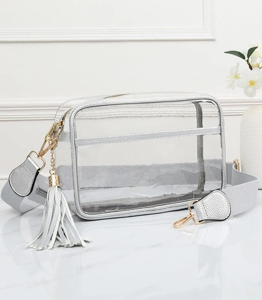 TG10223 Game Day Clear Crossbody Bag